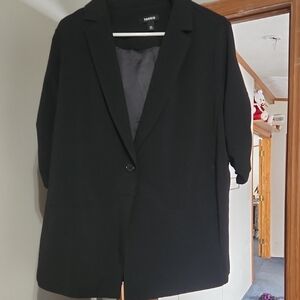 Torrid Women's Black Blazer Jacket